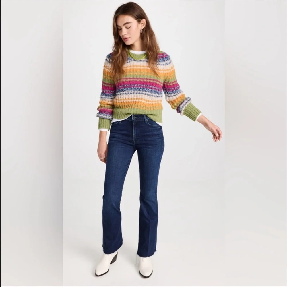 MOTHER The Weekender Fray Jeans Mint Condition